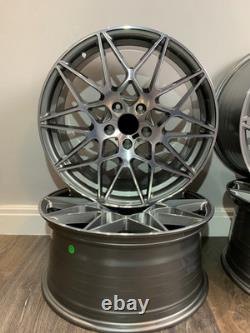 BMW 3 Series F30 F31 x4 19 666M Style Alloy Wheels 5x120 8.5/9.5J Gunmetal
