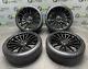 Bmw 4 Series 20 Inch Alloy Wheels New Vossen Hfs2 Style & New Tyres X4