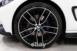 BMW 4 Series Style 20 Black Machined Face Alloy Wheels Set- brand new