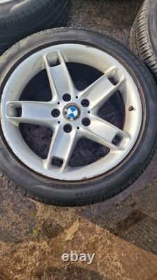 BMW 5 SERIES E39 STYLE 49 17 ALLOY WHEELS 8Jx17 PIRELLI TYRES