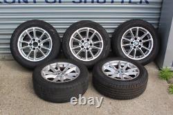BMW 5 SERIES E39 style 50 ESTATE SET OF 5 16 ALLOY WHEELS WITH TYRES postage