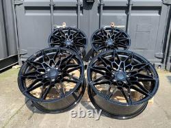BMW 5 Series 19 inch 666M 826M Style Black Alloy Wheels 5x120 F10, F11, F12