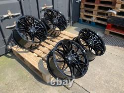 BMW 5 Series 19 inch 666M 826M Style Black Alloy Wheels 5x120 F10, F11, F12