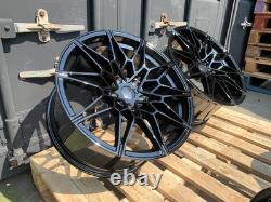 BMW 5 Series 19 inch 666M 826M Style Black Alloy Wheels 5x120 F10, F11, F12