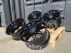BMW 5 Series 19 inch 666M 826M Style Black Alloy Wheels 5x120 F10, F11, F12