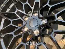 BMW 5 Series 19 inch 666M 826M Style Black Alloy Wheels 5x120 F10, F11, F12