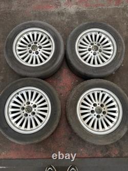 BMW 5 Series E39 16 Turbine Style 33 Alloy Wheels x 4 7JX16 SEE DETAIL RT