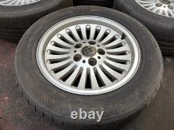 BMW 5 Series E39 16 Turbine Style 33 Alloy Wheels x 4 7JX16 SEE DETAIL RT