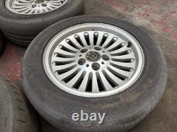 BMW 5 Series E39 16 Turbine Style 33 Alloy Wheels x 4 7JX16 SEE DETAIL RT