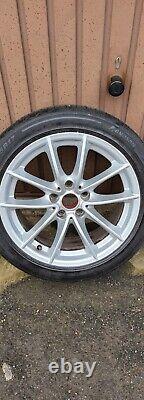 BMW 5 Series G30 G31 Style 618 17 inch Alloy Wheels and Tyres Rims SE