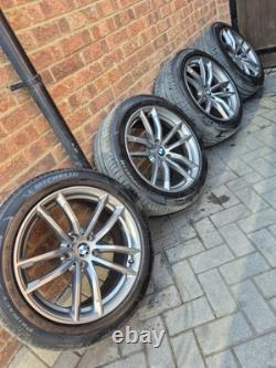 BMW 5 series Style 662M 18 alloy wheels & tyres G30 G31 Msport G14 G15 G16 6 7