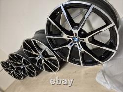 BMW 8 series 20 Style 728m alloy wheels Rims 5x112 4x Genuine G14 G15 G16 G30