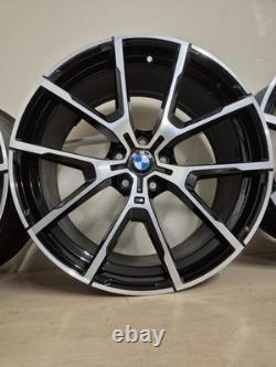 BMW 8 series 20 Style 728m alloy wheels Rims 5x112 4x Genuine G14 G15 G16 G30