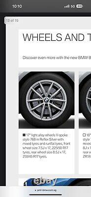 BMW Alloy Wheels Style 768 7.5Jx17 ET24 & 8.5J ET26 Z4 G29 6879183 6879184 5X112