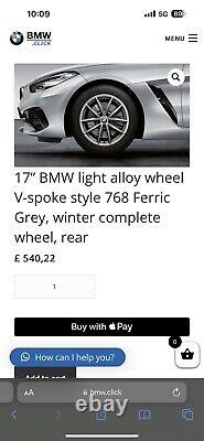BMW Alloy Wheels Style 768 7.5Jx17 ET24 & 8.5J ET26 Z4 G29 6879183 6879184 5X112
