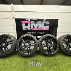 BMW Alloy Wheels x4 18 Inch 5x120 ET34 8J Style 400 12-19 INC 245/35/18 TYRES