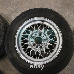 BMW E34 Style 5 Alloy Wheels BBS 15 With Centrecaps 1179774