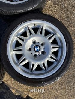 BMW E36 M3 GENUINE STAGGERED M3 ALLOY WHEELS 17x7.5j 17x8.5j STYLE 39
