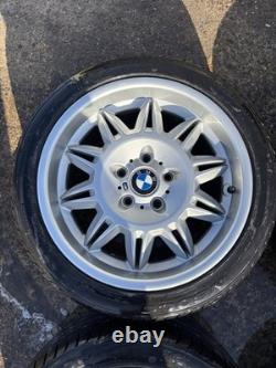 BMW E36 M3 GENUINE STAGGERED M3 ALLOY WHEELS 17x7.5j 17x8.5j STYLE 39