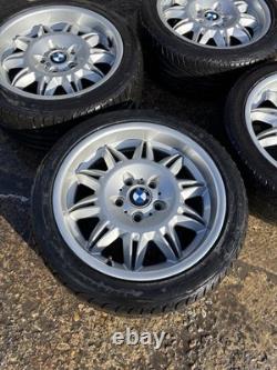BMW E36 M3 GENUINE STAGGERED M3 ALLOY WHEELS 17x7.5j 17x8.5j STYLE 39