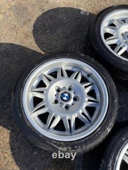 BMW E36 M3 GENUINE STAGGERED M3 ALLOY WHEELS 17x7.5j 17x8.5j STYLE 39