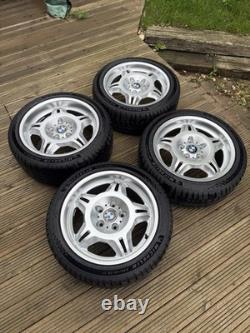 BMW E36 Style 24 Alloy Wheels with Michelin PS5 Tyres Genuine Staggered Set