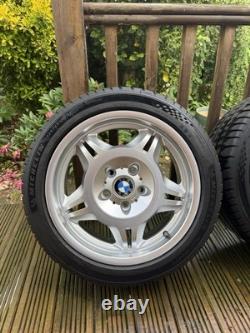 BMW E36 Style 24 Alloy Wheels with Michelin PS5 Tyres Genuine Staggered Set