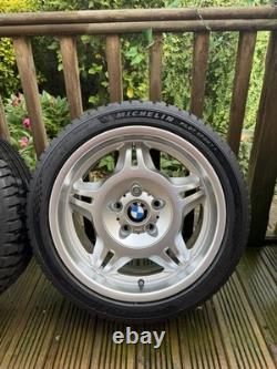 BMW E36 Style 24 Alloy Wheels with Michelin PS5 Tyres Genuine Staggered Set