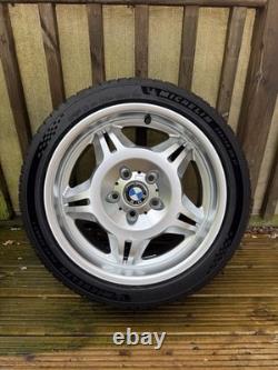 BMW E36 Style 24 Alloy Wheels with Michelin PS5 Tyres Genuine Staggered Set