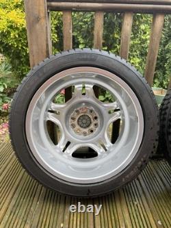 BMW E36 Style 24 Alloy Wheels with Michelin PS5 Tyres Genuine Staggered Set