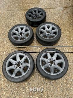 BMW E39 5 Series 17 Style 81 Alloy Wheels Set Of 5 6751761 (8J)