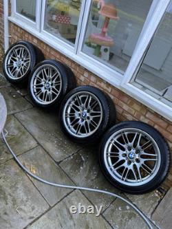 BMW E39 M5 Alloy Wheels Style 65 18 Inch 5 Series Michelin & Dunlop Tyres