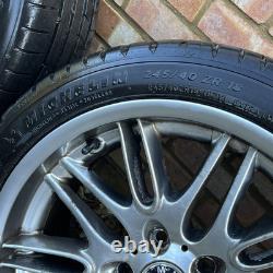BMW E39 M5 Alloy Wheels Style 65 18 Inch 5 Series Michelin & Dunlop Tyres