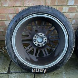 BMW E39 M5 Alloy Wheels Style 65 18 Inch 5 Series Michelin & Dunlop Tyres