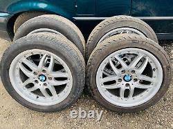 BMW E46 Clubsport genuine rare 17 style 71 alloy wheels caps 225/45/17 tyres