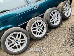 BMW E46 Clubsport genuine rare 17 style 71 alloy wheels caps 225/45/17 tyres