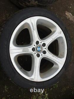BMW E53 X5 4x20 4.6is Alloy Wheels 5 Spoke Star Style 87 9.5J 10.5J +Tyres #054