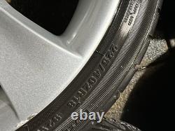 BMW E60 E46 Style 124 18 Alloy Wheels With Tyre 5x120 8j Fronts & 9j Rears OEM