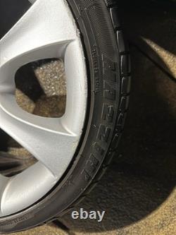 BMW E60 E46 Style 124 18 Alloy Wheels With Tyre 5x120 8j Fronts & 9j Rears OEM