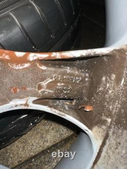 BMW E60 E46 Style 124 18 Alloy Wheels With Tyre 5x120 8j Fronts & 9j Rears OEM