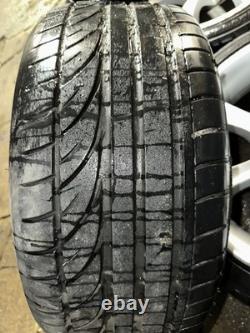 BMW E60 E46 Style 124 18 Alloy Wheels With Tyre 5x120 8j Fronts & 9j Rears OEM