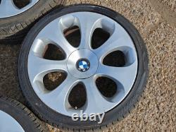BMW E60 E61 E63 E64 Genuine Staggered Style 121 Alloy 19 Wheels Ellipsoids OEM