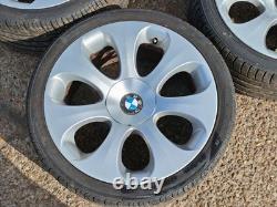 BMW E60 E61 E63 E64 Genuine Staggered Style 121 Alloy 19 Wheels Ellipsoids OEM