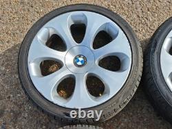 BMW E60 E61 E63 E64 Genuine Staggered Style 121 Alloy 19 Wheels Ellipsoids OEM
