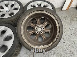 BMW E63 E64 19 Ellipsoid Alloy Wheels Style 121 6760629 6760630 & Tyres #153