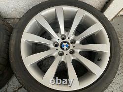 BMW E63 E64 4X 19 Alloy Wheels Star Spoke Style 218 6770942 6770941 #129