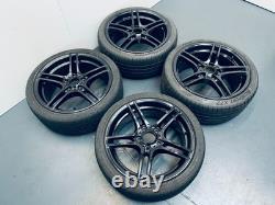 BMW E81 E82 E87 E88 4x Alloy Wheels M Sport Style 313 7.5Jx18 8.5Jx18 #105