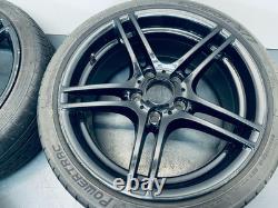 BMW E81 E82 E87 E88 4x Alloy Wheels M Sport Style 313 7.5Jx18 8.5Jx18 #105