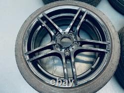 BMW E81 E82 E87 E88 4x Alloy Wheels M Sport Style 313 7.5Jx18 8.5Jx18 #105