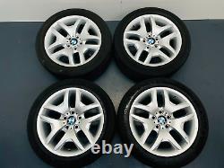 BMW E83 X3 4x 18 M Sport Alloy Wheels Style 192 Staggered 3415614 6415615 #058